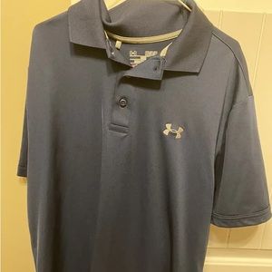 Under Armour Dark Blue Loose Polo